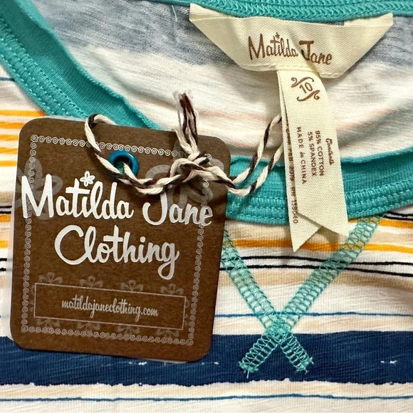 Matilda Jane | Best Summer Ever Striped Muscle Tank (10) 💪🏻 - Picture 4 of 5